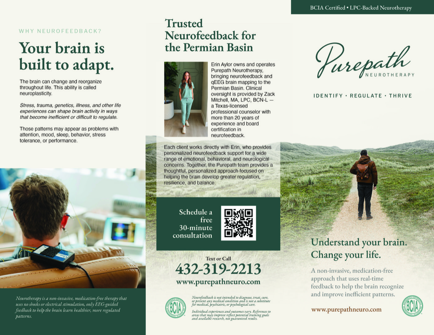 Brochure, outside