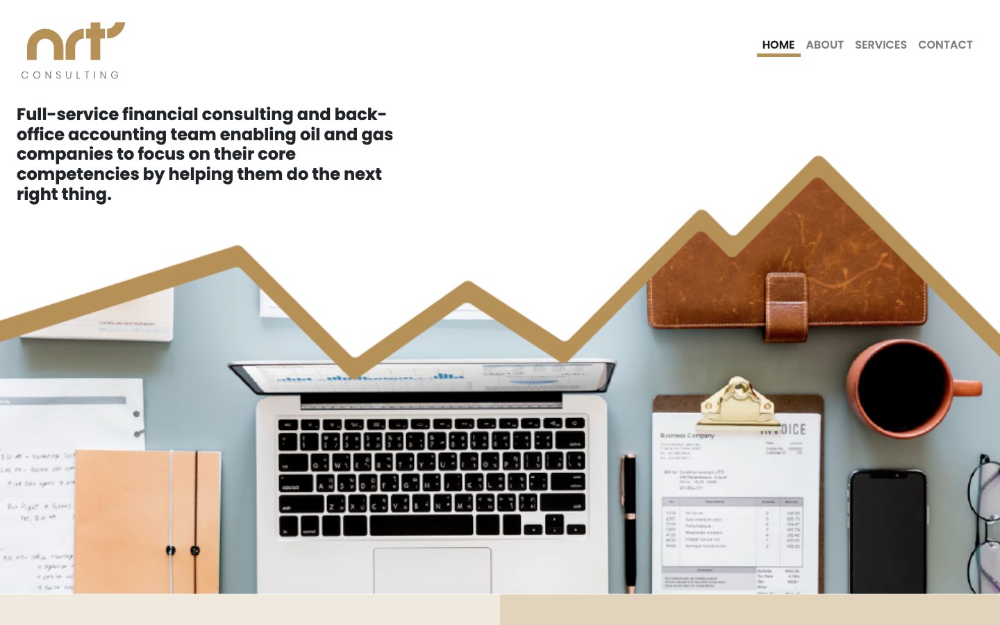 The NRT Consulting website